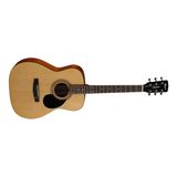 Cort Endonezya Af510-Op Cort Af510-Op Akustik Gitar, Open Pore