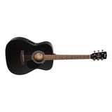 Cort Endonezya Af510e-Bks Elektro Akustik Gitar, Siyah Satin, Ceram