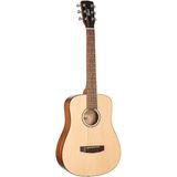 Cort Endonezya Akustik Gitar Çantalı, Open Pore, 3/4 Ölçü, Maun - N (Naturel)