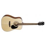 Cort Endonezya Cort AD810OPW Akustik Gitar | Çantalı Open Pore - Walnut Renk