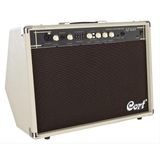 Cort Endonezya Cort AF60 Akustik Gitar ve Enstrüman Amfisi (Orta/profesyonel Seviye) | 60 Watt Güç, Çift Kanal Girişi, Dahili Reverb/chorus Efektleri ve Çelik Izgara