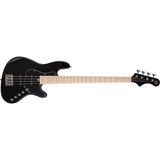 Cort Endonezya Cort NJS4BK Bas Gitar | 4 Telli Siyah - Çantalı