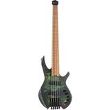 Cort Endonezya Cort SPACE5SDG Headless 5 Telli Bas Gitar - Star Dust Green (Profesyonel) | 5 Telli Konfigürasyon, Başsız Tasarım Avantajı ile Mükemmel Denge, Geniş Dinamik Aralık ve Modern Icra