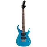 Cort Endonezya Cort X200CBL Elektro Gitar | Parlak Mavi - Hh Manyetik