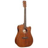 Cort Endonezya Earth60mceop Elektro Akustik Gitar, Cutaway,Open Pore, Masif