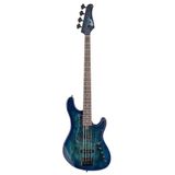 Cort Endonezya Gb-Fusıon4bb Cort Gb-Fusıon4bb Bass Gitar, 4 Telli, Çantalı, Blue Burst