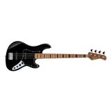 Cort Endonezya Gb64jjbk Cort Gb64jjbk Bass Gitar, 4 Telli, Siyah