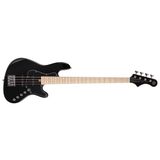 Cort Endonezya Njs4bk Cort Njs4bk Bass Gitar, 4 Telli, Çantalı, Siyah