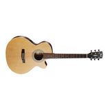 Cort Endonezya Sfx-Melhop Elektro Akustik Gitar, Solak, Tekli Cutaway,