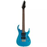 Cort Endonezya X200cbl Elektro Gitar , Mavi , (H-H) Pseg-1F-1R