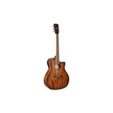 CORT GA-MEDX M OP Elektro Akustik Gitar, Grand Auditorium Kasa, Open Pore