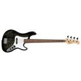 Cort Gb24jjtbk Bas Gitar | Transparan Siyah - Jj Manyetik Dizilimi