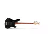 Cort Gb34jjbk 4 Telli Bas Gitar - Siyah (Başlangıç/Orta Seviye) | Çift Single Coil (Jj) Manyetik Konfigürasyonu, Vintage Köprü Ve Ergonomik Çalım Hissiyatı