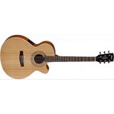 Cort Sfx-Me Op Elektro Akustik Gitar, Open Pore, Cutaway, İnce Kasa