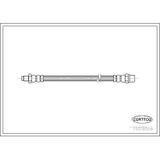 CORTECO 19018509 Fren Hortumu Arka W123 -12 4 201 12 6 83-