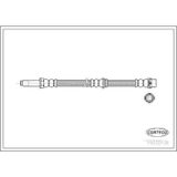 CORTECO 19032136 Fren Hortumu Arka Bmw 3 316 İ 98- 502Mm