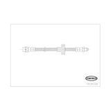 CORTECO 19036339 Ön Fren Hortumu Bmw X5 01-