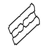 CORTECO 440075P (83440075) Kulbutor Kapak Contasi (Opel: Astra G) 0638742 638742 (WP488943)