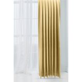 Cortibo Alaska Keten Hardal Tek Kanat Pilesiz 80x250 cm Fon Perde