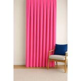 Cortibo Barcelona Kadife Dokulu Fon Perde Pembe (Pilesiz)