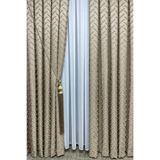 Cortibo Harmony Serisi Püsküllü Fon Perde Bej - 1'e 2 Seyrek Pile, 80 x 270