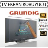 Coruian Grundig 32GCH6730B 3 mm Uyumlu TV Ekran Koruyucu