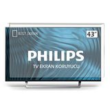 Coruian Philips 43PUS6412 Tv Ekran Koruyucu / Ekran Koruma Paneli