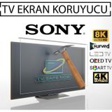 Coruian Sony 49XG8196 3 mm Uyumlu TV Ekran Koruyucu