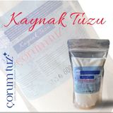 Çorum Tuz (Taşdeğirmende ÖĞÜTÜLMÜŞ) Doğal Kaynak Tuzu Memlaha dan sofranıza. RAFİNE EDİLMEMİŞ - İYOT EKLENMEMİŞ - SOFRALIK & TURŞULUK-AYAK BAKIM & BANYO TUZU olarak güvenle tercih edebilirsiniz. - 600 gr