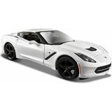 Corvette C7 1:24 Maket Metal Araba Beyaz Birebir