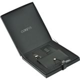 Corvus Cv 04 Set Anahtarlık-Kartvizitlik-Organizer-Roller Kalem Seti A6 Siyah