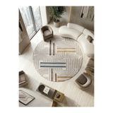 Cos.kim Kaymaz Tabanlı Halı Kesme Yolluk Salon Koridor Mutfak Yatak Odası Halısı Daire 3012 MULTİ