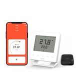 Cosa Akıllı Oda Termostatı Kablosuz Kombi Kontrolü v5 (Beyaz)