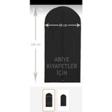 Cosar Abiye Elbise Kılıfı 10 Adet Fermuarlı Gamboç 60 cm × 160 cm Giyim Hurç