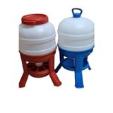 Coşar Tavukçuluk Ayaklı Tavuk Yemlik 30 Kg 30 Lt Suluk Damacana Suluk Yemlik