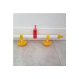 Coşar Tavukçuluk Nipel Tavuk Suluk Yaylı Çanak 40 Cm 2 Yaylı Çanak