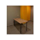 Cosargroup 60×120 Metal Ayaklı Masa Mutfak Masası Çalışma Masası Bilgisayar Masası