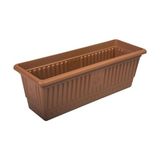 Cosargroup 6'lı Hak Plastik Balkon Saksı Büyük Boy 13 lt 70cm Büyük Boy - 6 Adet