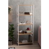 Cosargroup Concept Kitaplık 5 Raflı Çok Amaçlı Dosya Kitap Rafı Ofis Salon Rafı 150cm BXC