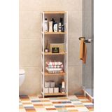 Cosargroup Ege Banyo Düzenleyici Banyo Dolabı Çok Amaçlı Dolap 5 Katlı Metal Mutfak Düzenleyici 29,5x39,5 BXC