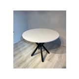 Cosargroup Yuvarlak Yemek Masası Pot Ayak Mutfak Balkon Masası 70x70