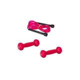 Cosfer 0,5 Kg X 2 Adet Demir Dambıl Ve Pembe Atlama Ipi
