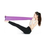 Cosfer Orta Direnç Pilates Yoga Bandı Egzersiz Direnç Güç Lastiği Mor Renkli Kaliteli Malzeme