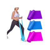 Cosfer Pilates Bandı Egzersiz Yoga Direnç Lastiği Güç Lastiği