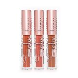 Cosha Beauty Rose Sky Matte 3'lü Mat, Kalıcı Ruj Seti