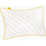 Cosi Home Parçalanmış Hafızalı Köpük Yastık, Bambu Kılıflı, Ayarlanabilir ve Soğutmalı Ortopedik Yastık - 70 x 40 cm - Kızıl - Kahverengi