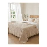 Cosibello Home Müslin 8 Katlı Kare Desenli (JAKARLI) Yatak Örtüsü Çift Kişilik 240x260