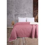 Cosibello Home Soft Pike 8 Katlı Dolgulu Çift Kişilik Müslin Yatak Örtüsü (230X240) - Kiremit - 230 x 240 cm