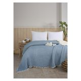 Cosibello Home Soft Pike 8 Katlı Dolgulu Çift Kişilik Müslin Yatak Örtüsü (230x240)