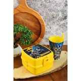 Cosiness Batman İki Katlı Beslenme Kutusu+400 ML Pipetli Bardak